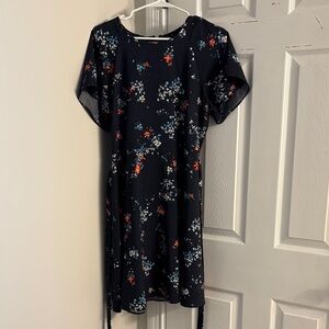 Floral Navy Dress
